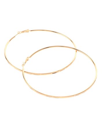 Gold Plated Hoop Earrings