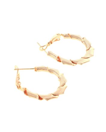 Gold Plated Hoop Earrings
