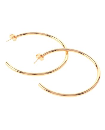 Gold Plated Hoop Earrings