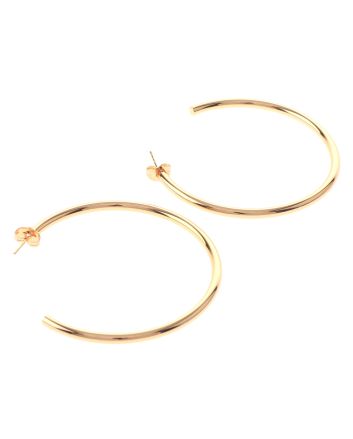 Gold Plated Hoop Earrings