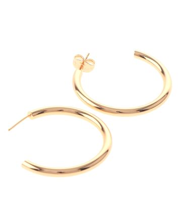 Gold Plated Hoop Earrings