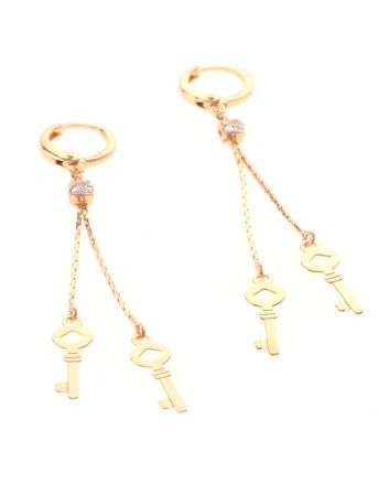 Gold Plated Drop Earrings