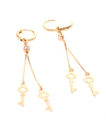 Gold Plated Drop Earrings