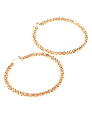 Gold Plated Hoop Earrings