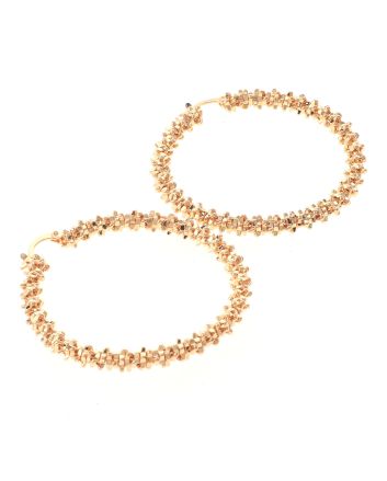 Gold Plated Hoop Earrings