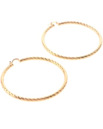 Gold Plated Hoop Earrings