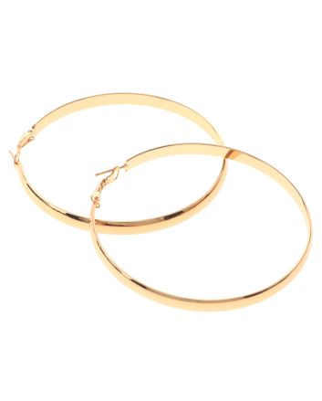 Gold Plated Hoop Earrings