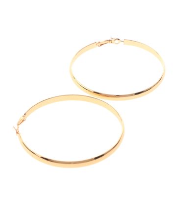 Gold Plated Hoop Earrings