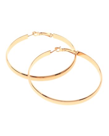 Gold Plated Hoop Earrings