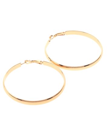 Gold Plated Hoop Earrings