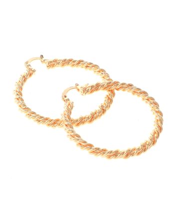 Gold Plated Hoop Earrings