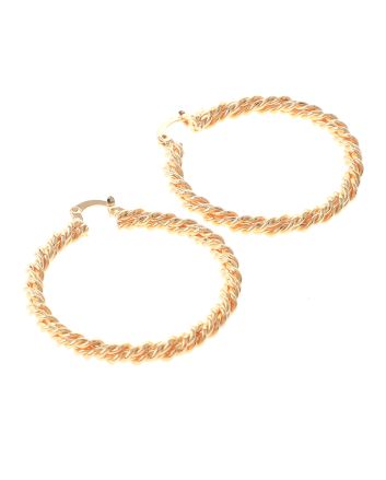 Gold Plated Hoop Earrings