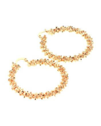 Gold Plated Hoop Earrings