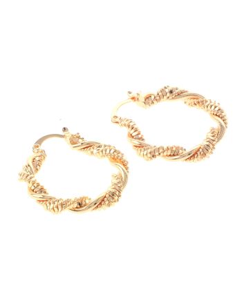 Gold Plated Hoop Earrings
