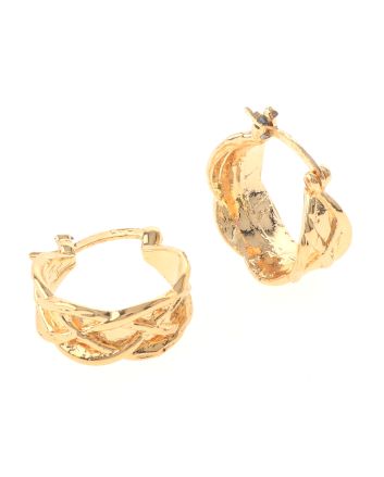 Gold Plated Hoop Earrings