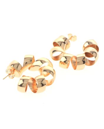 Gold Plated Hoop Earrings