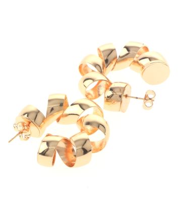 Gold Plated Hoop Earrings