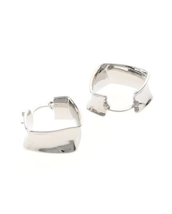 Silver Plated Hoop Earrings