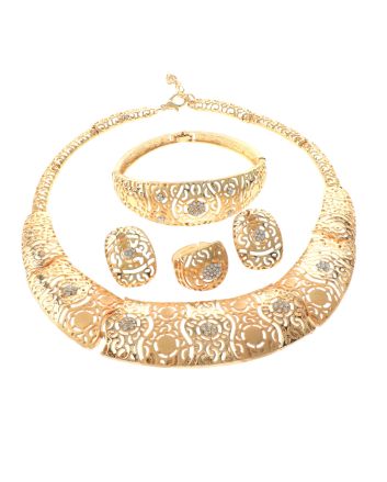 Gold Plated Necklace Set