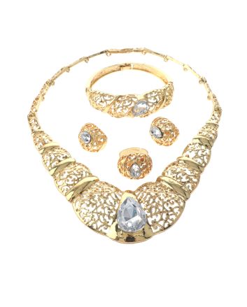 Gold Plated Necklace Set