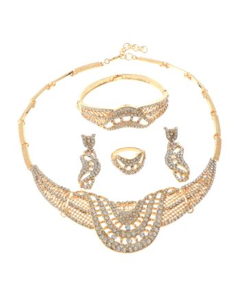 Gold Plated Necklace Set