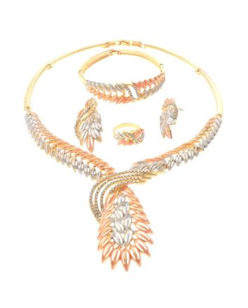 Gold Plated Necklace Set