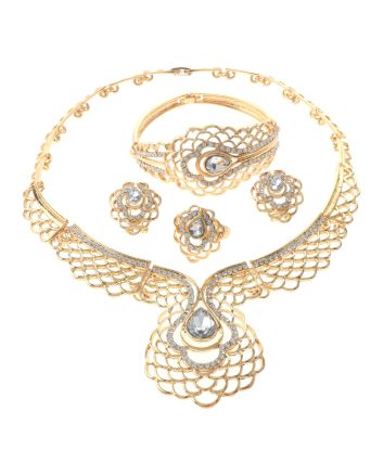 Gold Plated Necklace Set