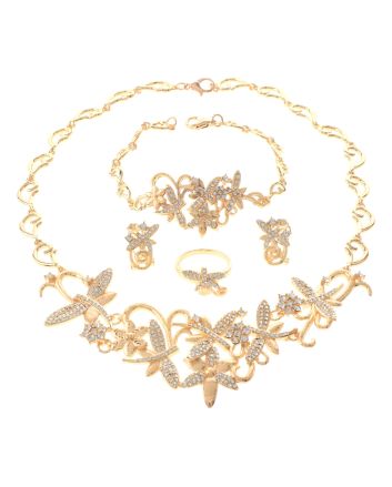 Gold Plated Necklace Set