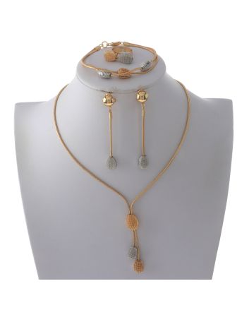 Gold Plated Necklace Set