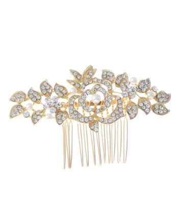 Rhinestone Hair Comb