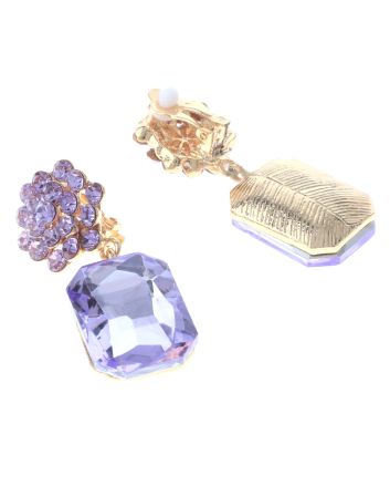 Crystal Clip-On Earrings