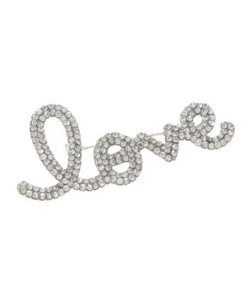 Crystal Love Brooch