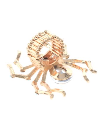 Crystal Spider Stretch Ring