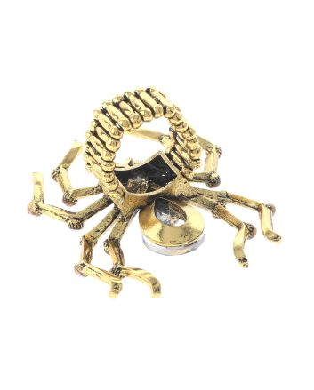 Crystal Spider Stretch Ring
