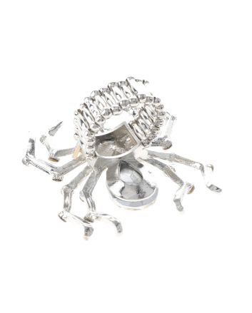 Crystal Spider Stretch Ring