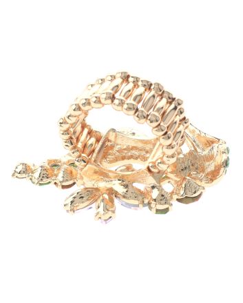 Crystal High Heel Shoe Stretch Ring