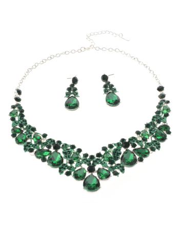 Rhinestone Necklace Set 
