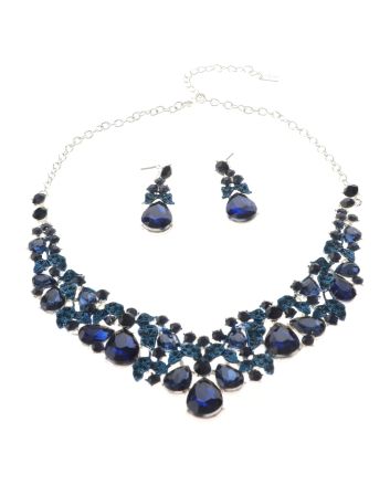 Rhinestone Necklace Set 