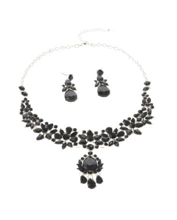 Rhinestone Necklace Set 