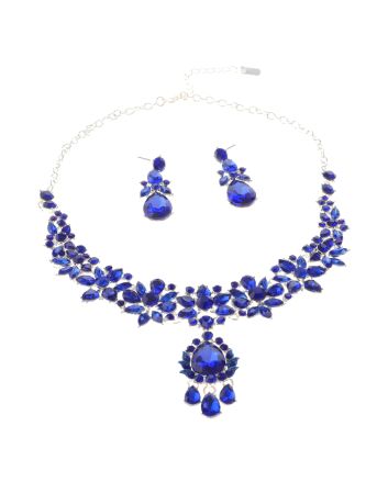 Rhinestone Necklace Set 