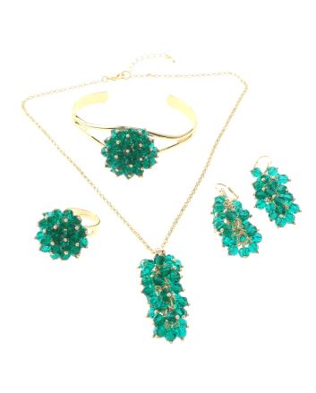 Gold Plated Necklace Set
