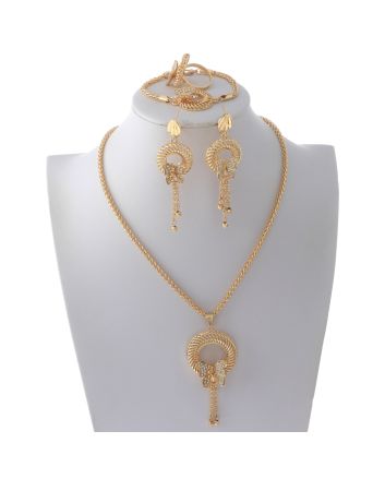 Gold Plated Necklace Set