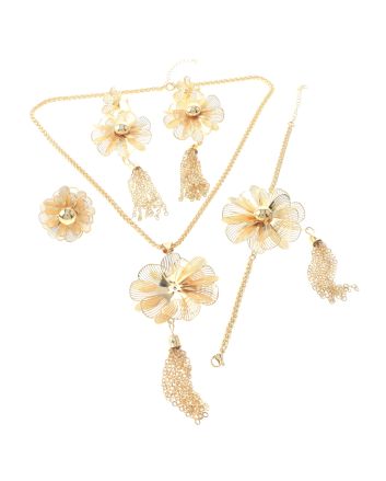 Gold Plated Necklace Set