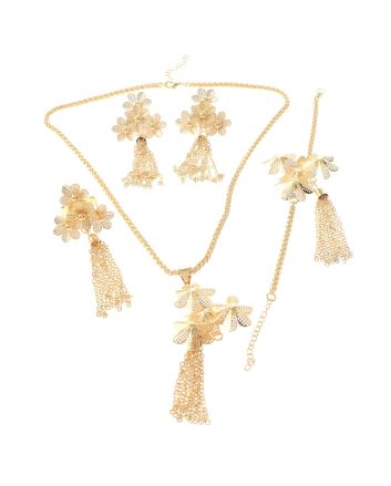 Gold Plated Necklace Set