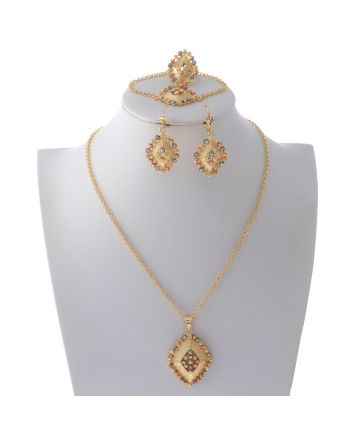 Gold Plated Necklace Set