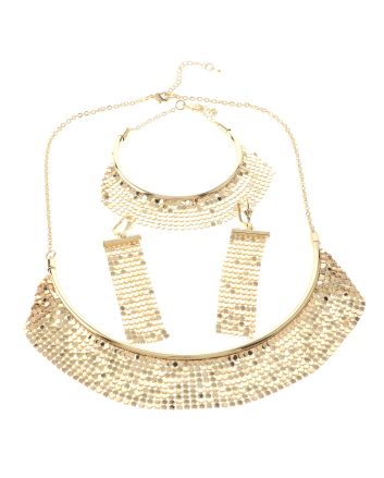 Gold Plated Necklace Set