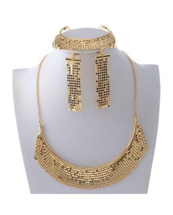 Gold Plated Necklace Set