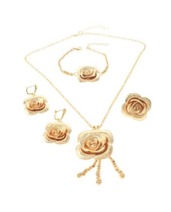 Gold Plated Necklace Set