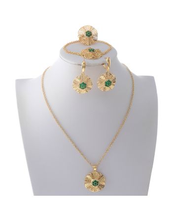 Gold Plated Necklace Set