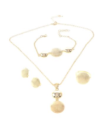 Gold Plated Necklace Set